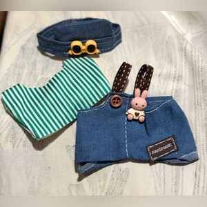 Labubu Fashion Outfit Set (Denim/Multi) - NIB